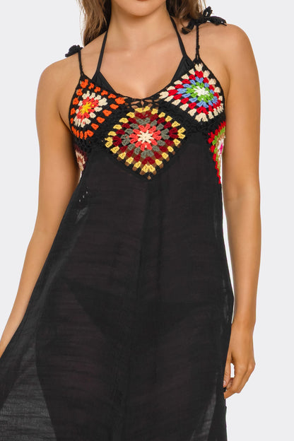 Geo Midi Cover Up Dress - image 4