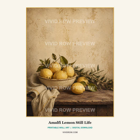 La Cucina Antica Printable Kitchen Wall Art Collection artwork preview 1 by Vivid Row