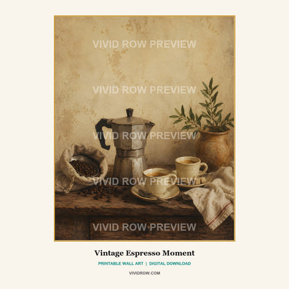 La Cucina Antica Printable Kitchen Wall Art Collection artwork preview 10 by Vivid Row
