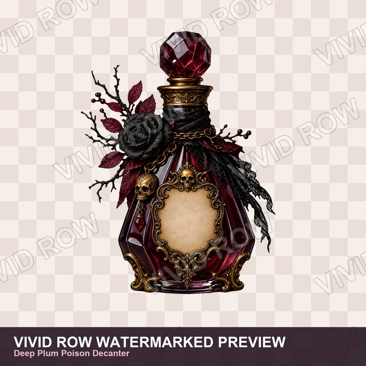 Witch Potions & Apothecary Magic Clipart Bundle
