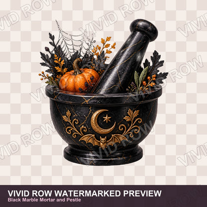 Witch Potions & Apothecary Magic Clipart Bundle