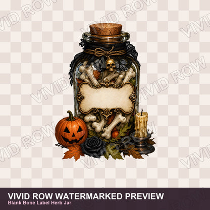 Witch Potions & Apothecary Magic Clipart Bundle