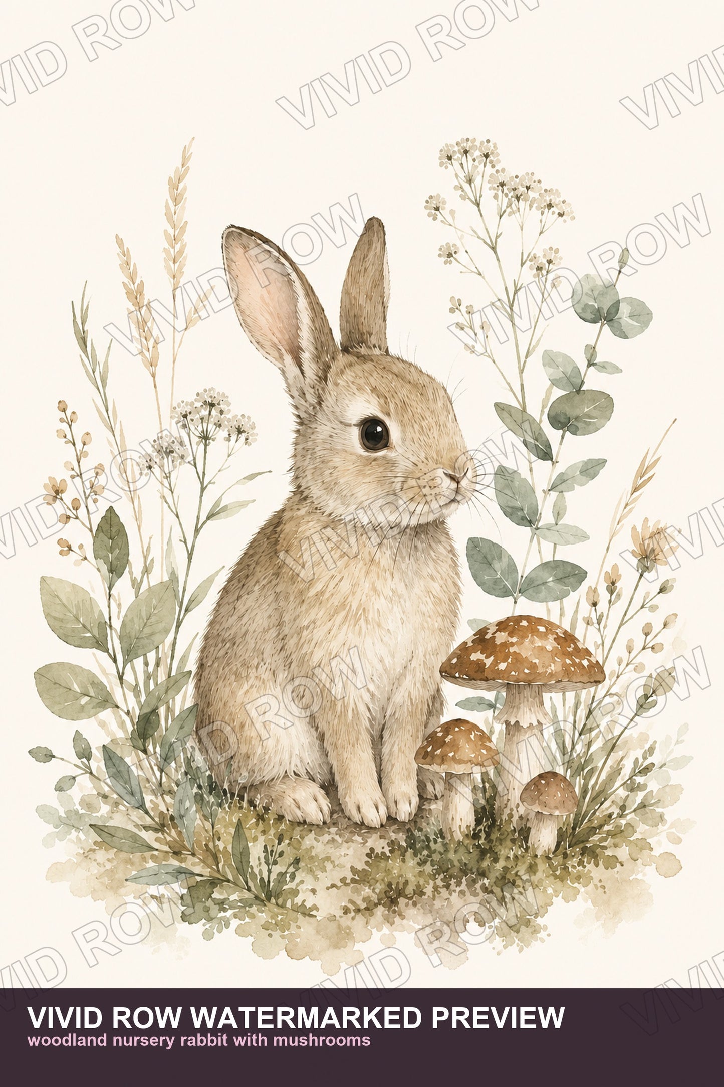 Woodland Nursery Printable Wall Art Set